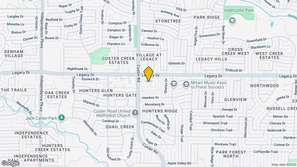Windsor West Plano Map and Location Details