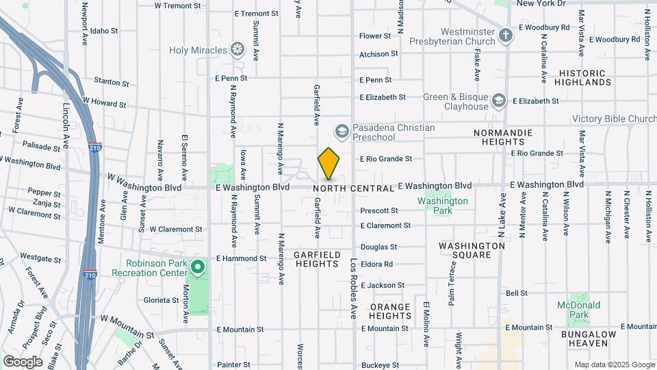 359 E Washington Blvd Map and Location Details