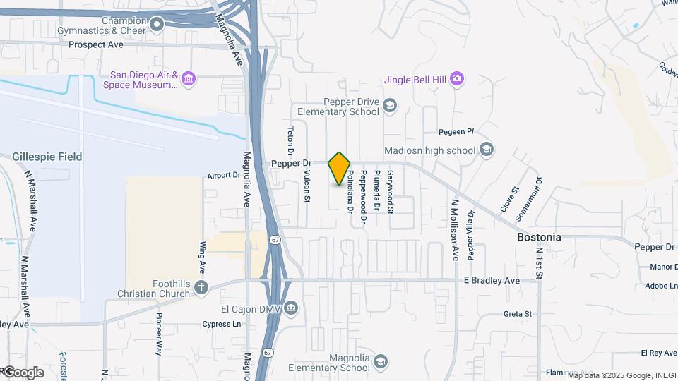 1285 Tuttle Ln Map and Location Details