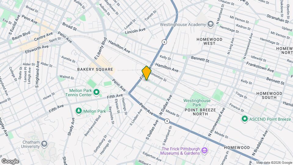6710 McPherson Blvd Map and Location Details