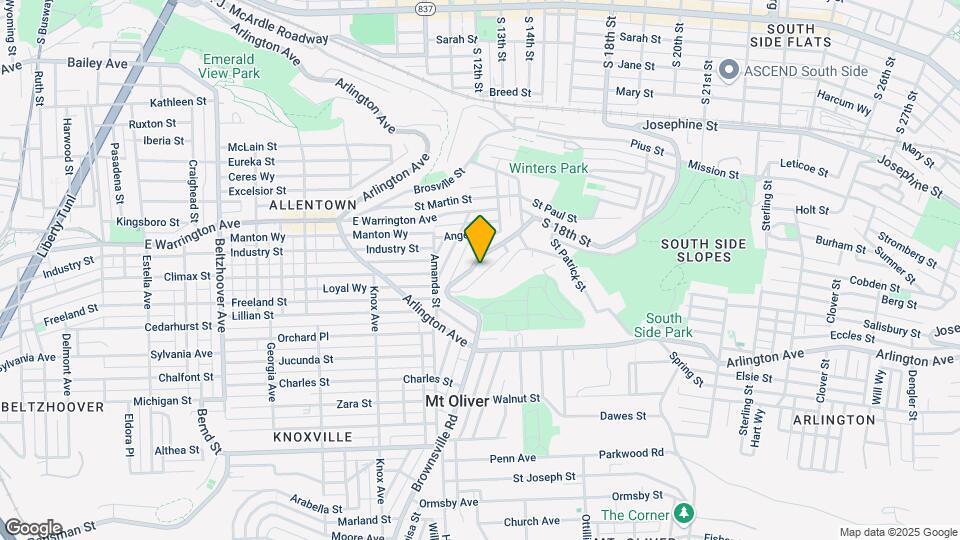 2641 S 18th St Map and Location Details
