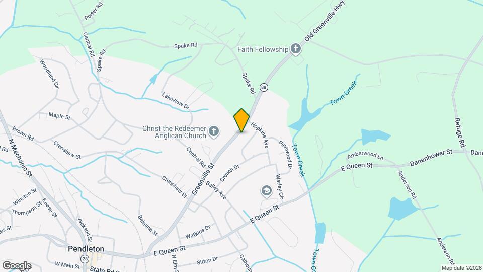 878 Greenville St Map and Location Details