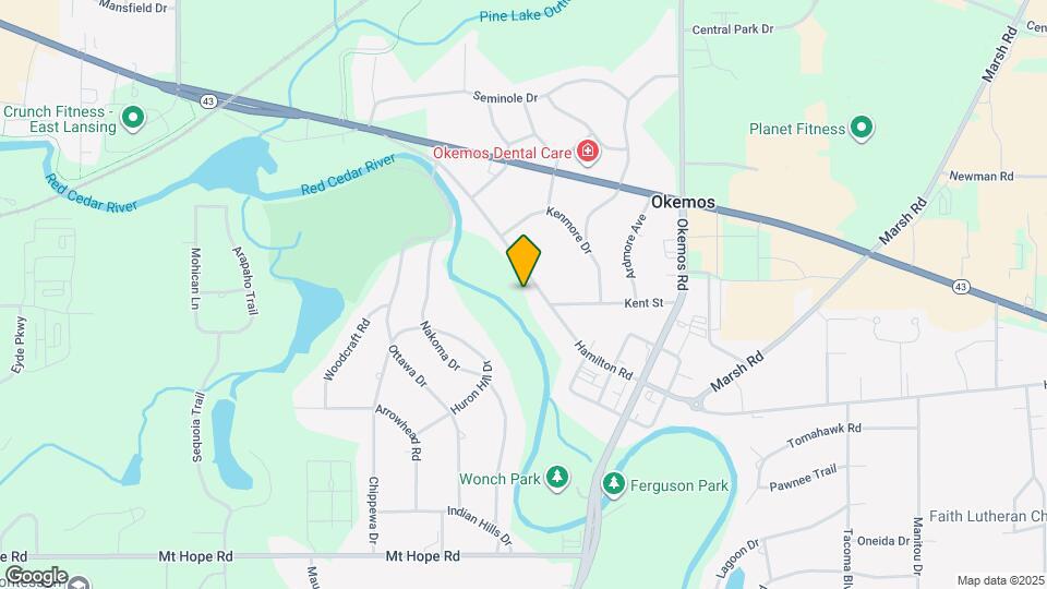 2247 Hamilton Rd, Unit Apartment B Map and Location Details