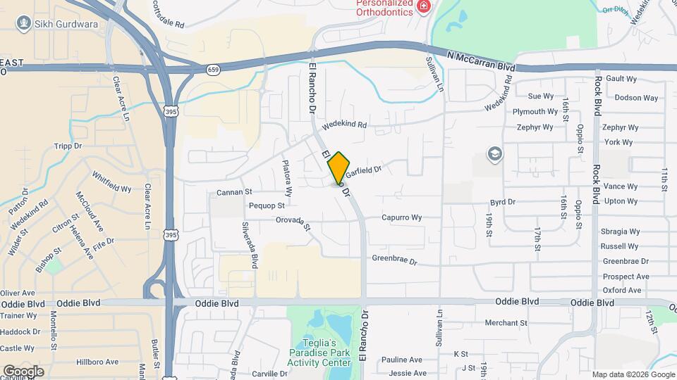 2509 Garfield Ct Map and Location Details