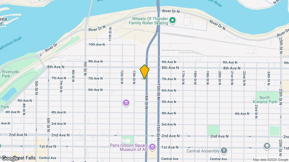 1326 7th Ave N Map and Location Details