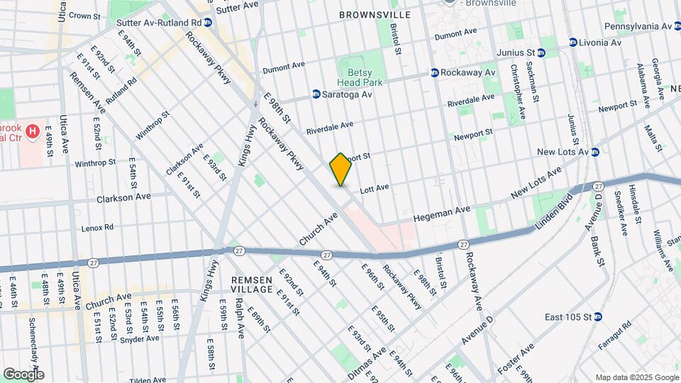 474 E 98th St Map and Location Details