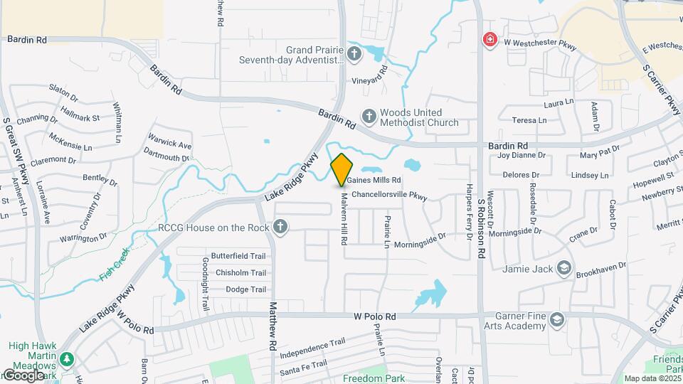 4419 Malvern Hill Rd Map and Location Details