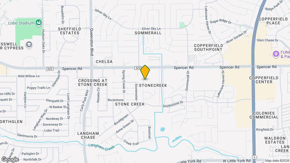 16623 Cliff Vale Ct Map and Location Details