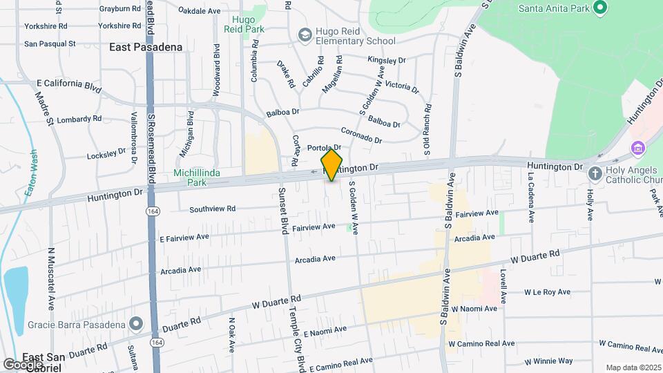 928 Huntington Dr Map and Location Details