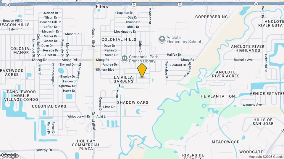 5912 Della Dr Map and Location Details