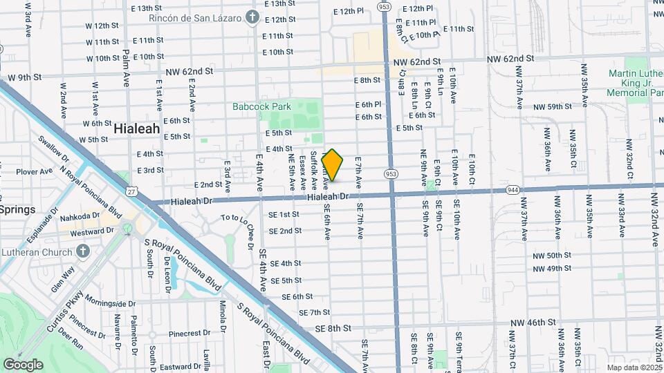 610 NE 1st Pl, Unit S4 Mapa y Detalles de la Ubicación