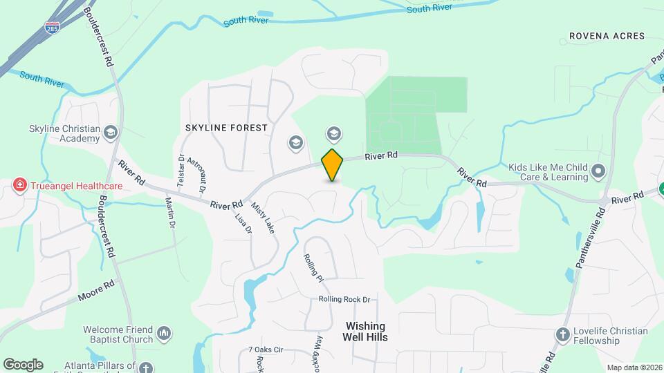 3673 Talonega Trail Map and Location Details