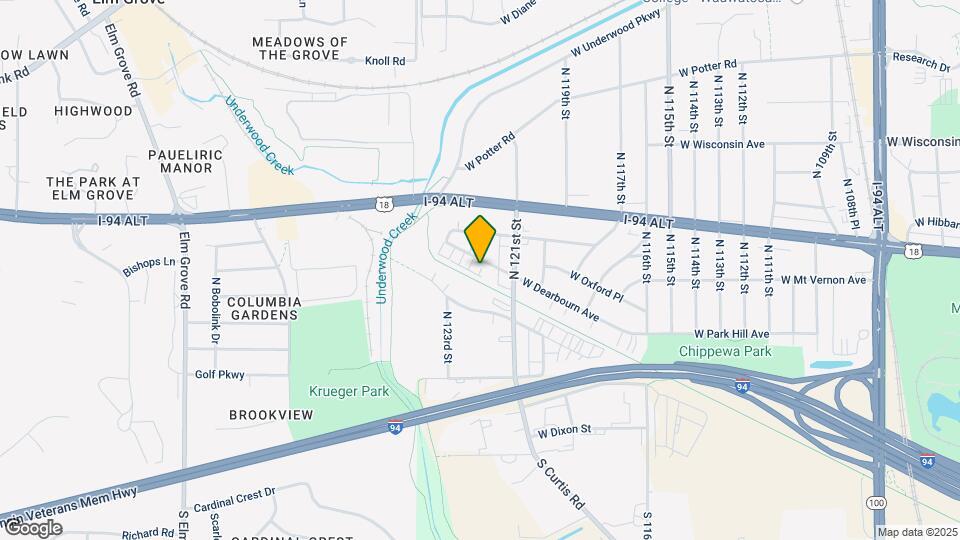 12215 Dearbourn Ave Map and Location Details
