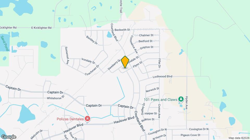 2786 Flynn St Mapa y Detalles de la Ubicación