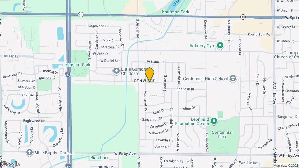 2903 W William St Map and Location Details