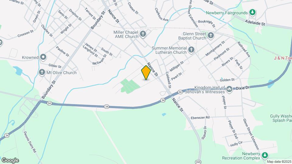 621 Milligan St Map and Location Details