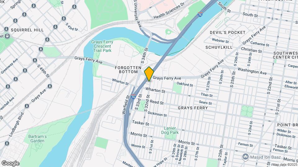 3205 Latona St Map and Location Details