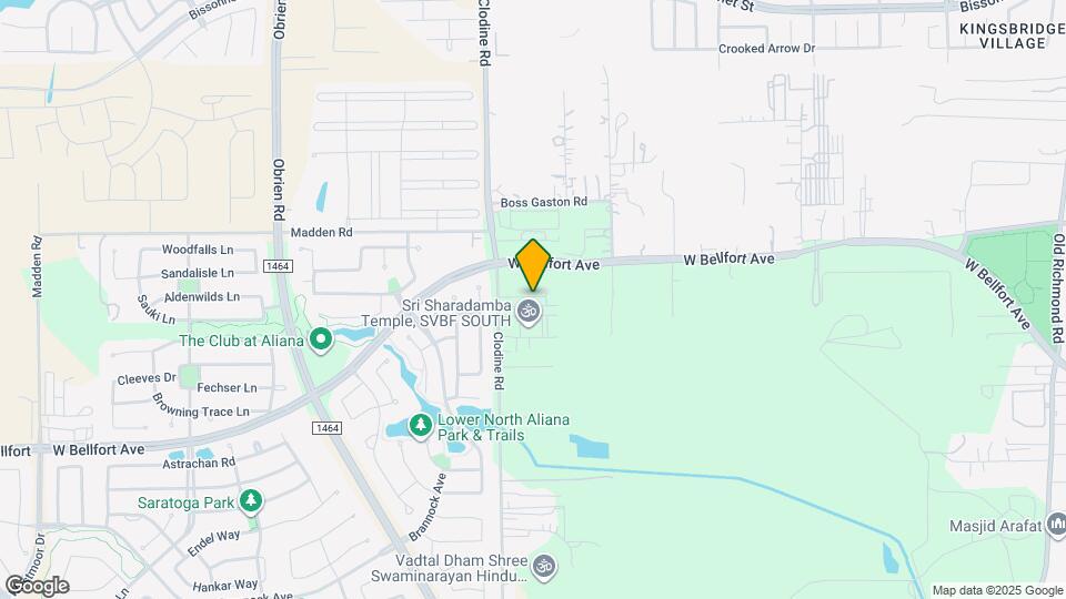 16523 Oasis Mdw Ln Map and Location Details