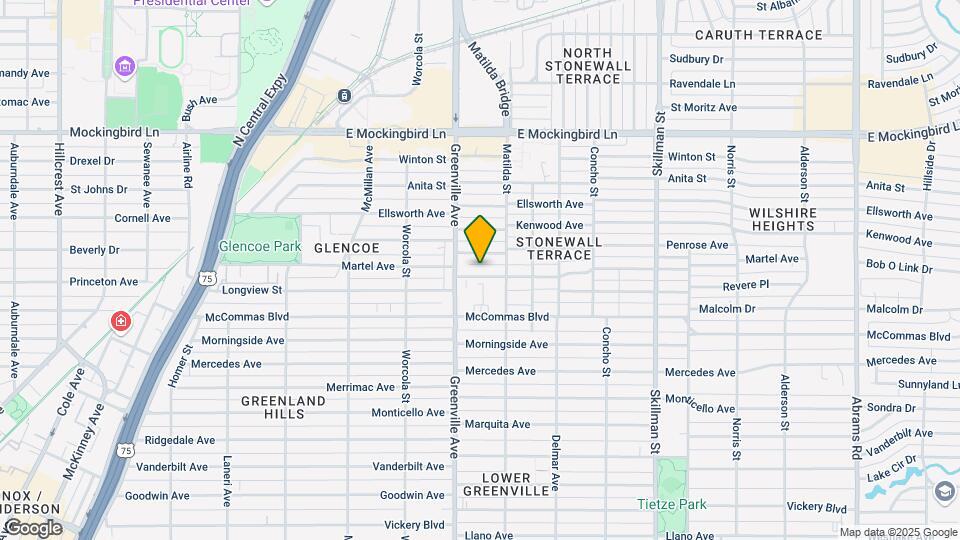 5717-5729 Martel Ave Map and Location Details