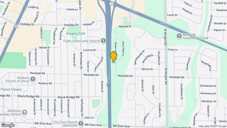 2111-2117 Green Valley Dr Map and Location Details