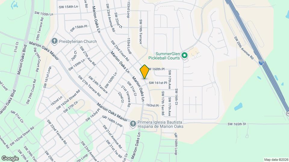 16124 SW 23rd Court Rd Mapa y Detalles de la Ubicación