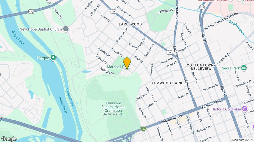2823 Gadsden St Map and Location Details