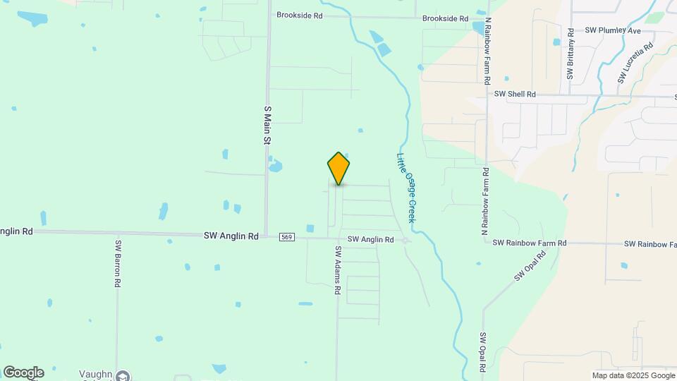 4206 SW Adams Rd Map and Location Details