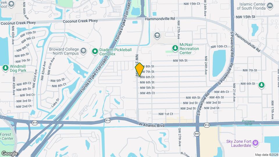 635 NW 30th Ave Map and Location Details