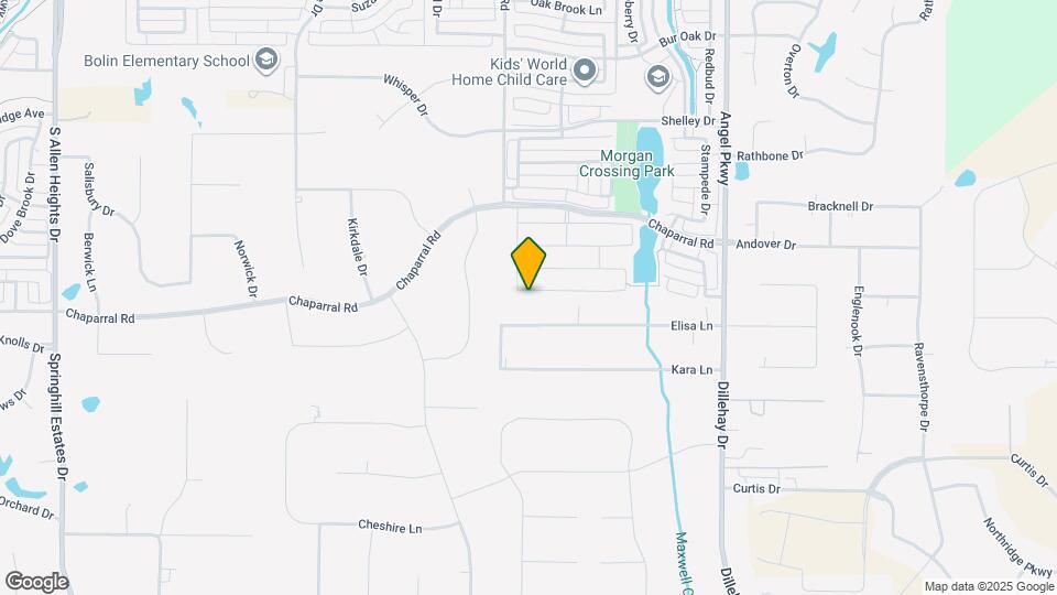 1614 Westfield way Mapa y Detalles de la Ubicación