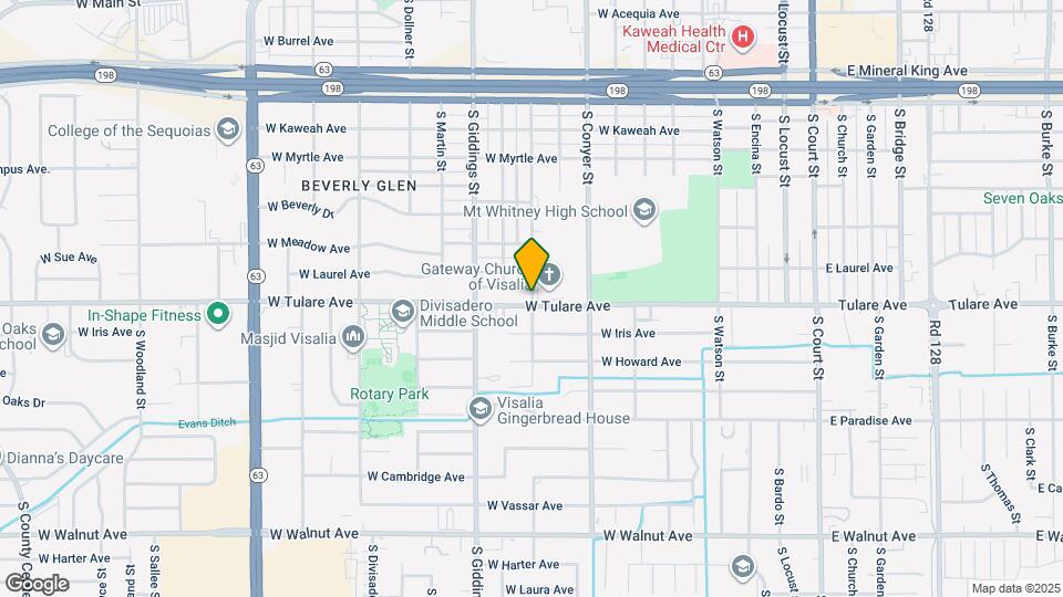 1141 S Sowell St Map and Location Details
