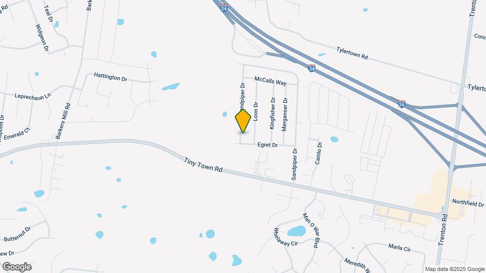 3564 Sandpiper Dr Map and Location Details