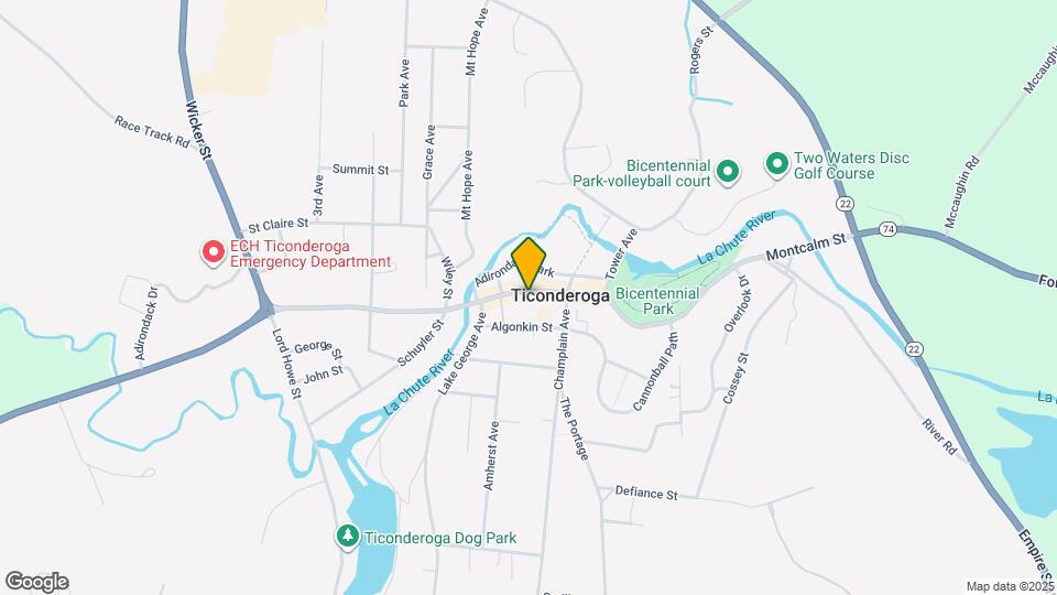 106 Montcalm St Map and Location Details