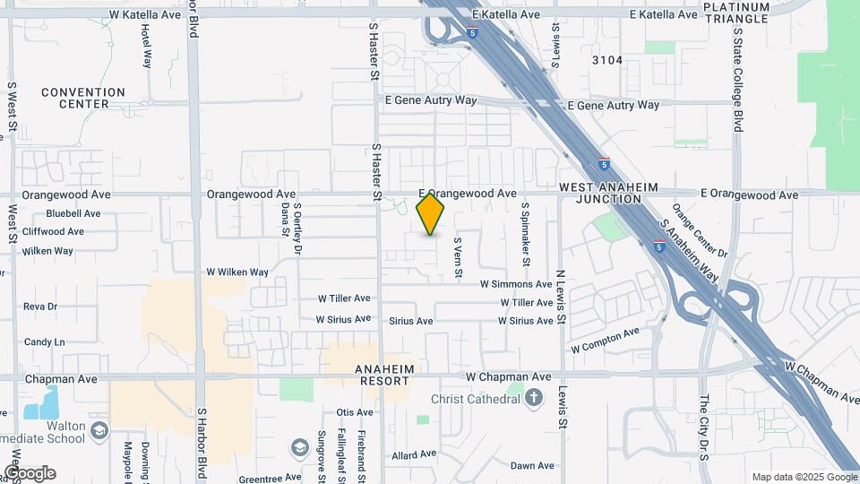 2147 S Mountain View Ave Map and Location Details