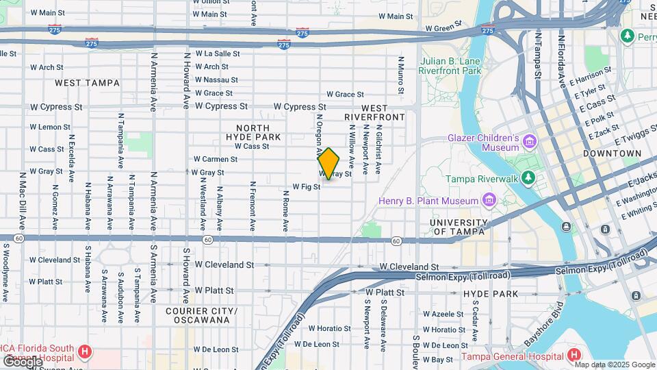 1325 W Fig St Map and Location Details
