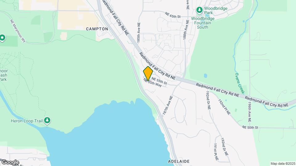 18641 NE 55th Way Map and Location Details