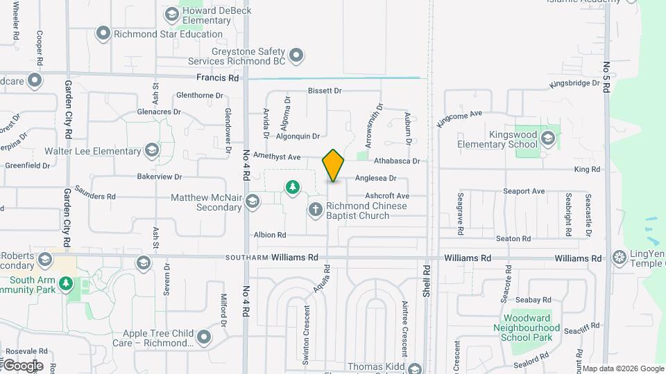 9640 Aquila Rd Map and Location Details