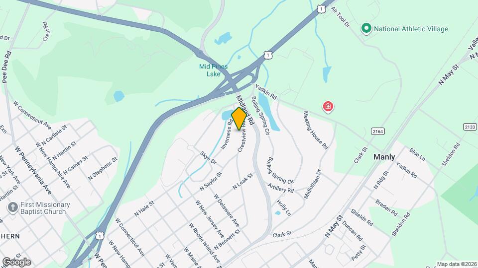 450 Crestview Rd Map and Location Details