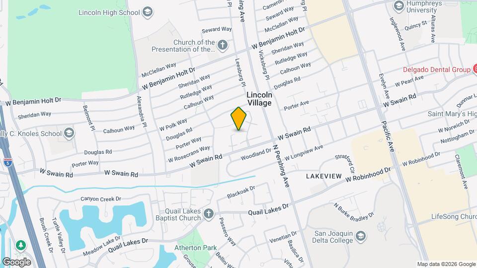 1613 W Swain Rd Map and Location Details