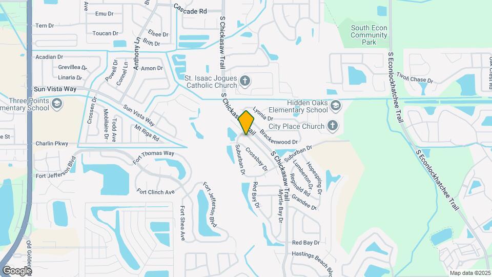 4518 Saddle Creek Pl Map and Location Details