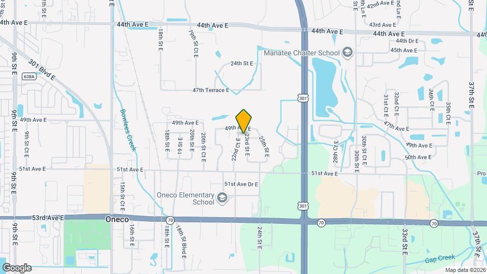 4910 23rd St E Mapa y Detalles de la Ubicación