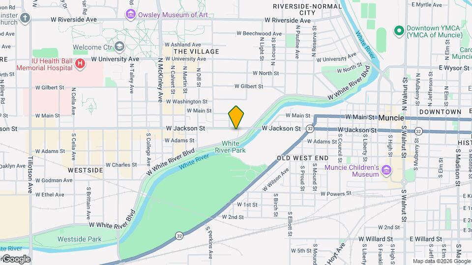 1307 W Jackson St Map and Location Details