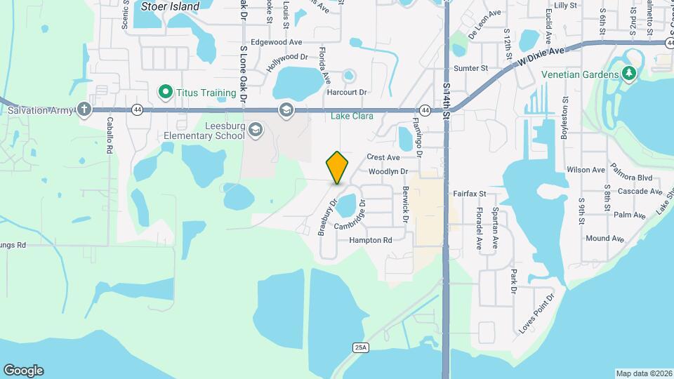 1309 Braebury Dr Map and Location Details
