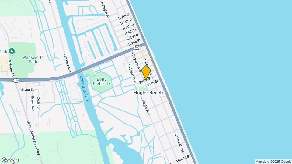 705 S Daytona Ave Map and Location Details