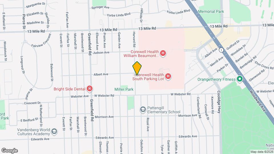 3134 Harvard Rd Map and Location Details