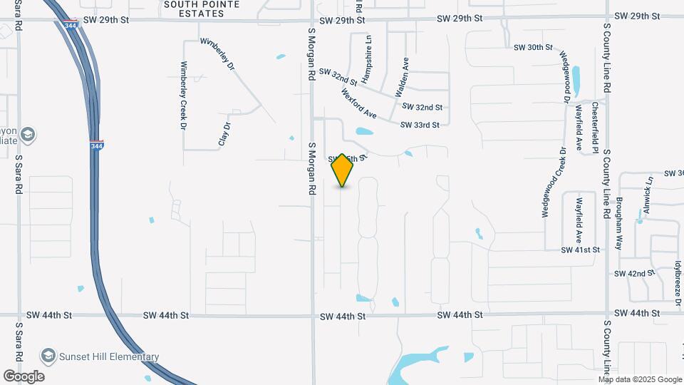 3806 Palmetto Trail Map and Location Details