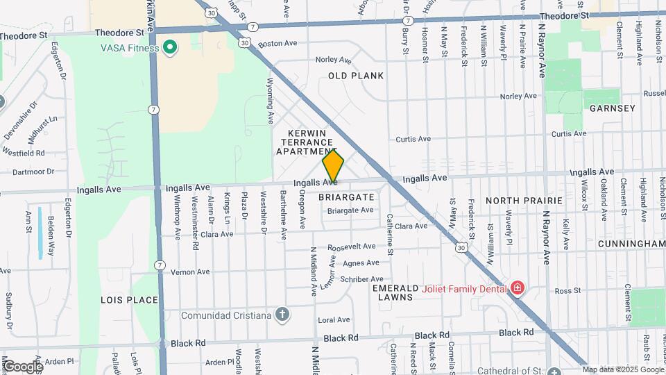 1311 Kenmore Ave Map and Location Details