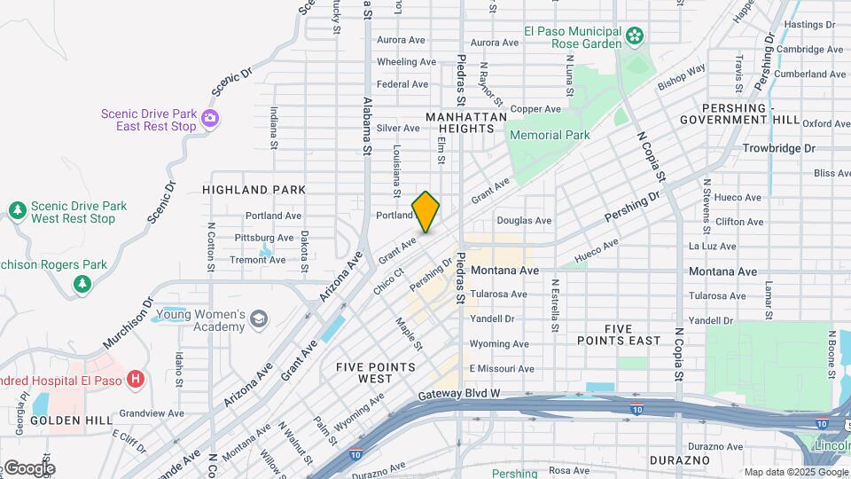2854 Grant Ave Map and Location Details