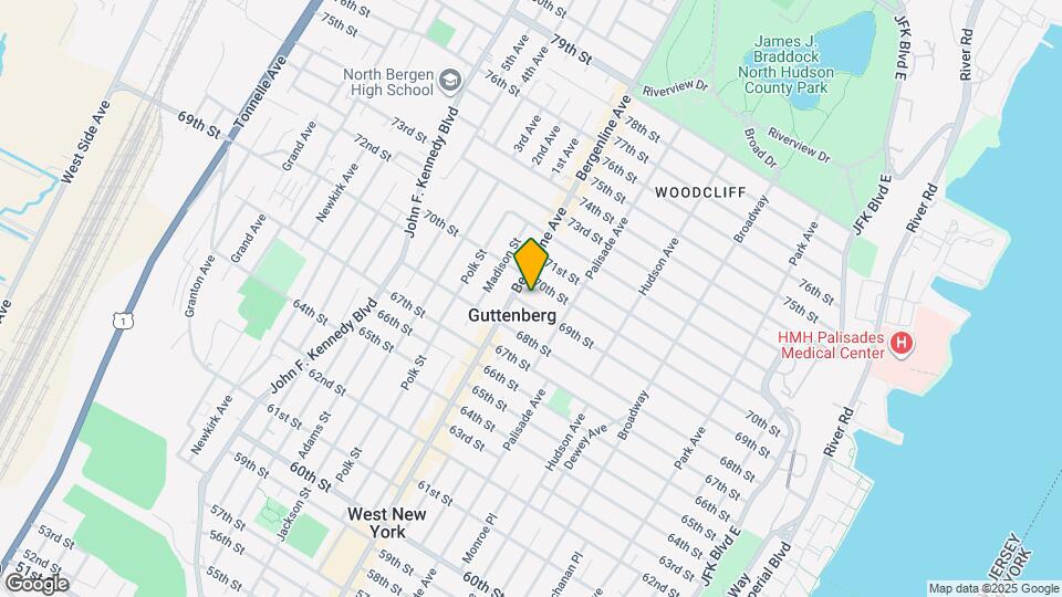 428 69th St Map and Location Details