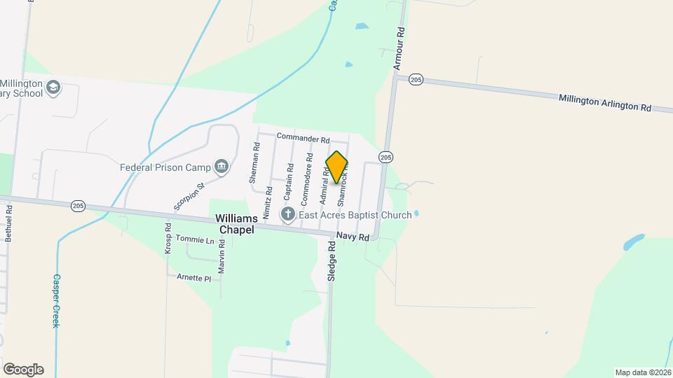 7775 Shamrock Rd Map and Location Details