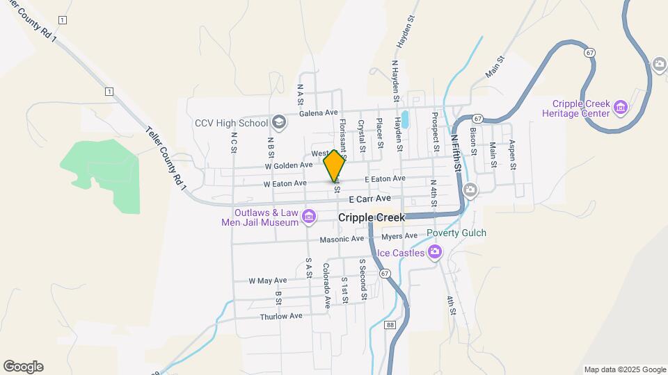 215 N 1st St Map and Location Details